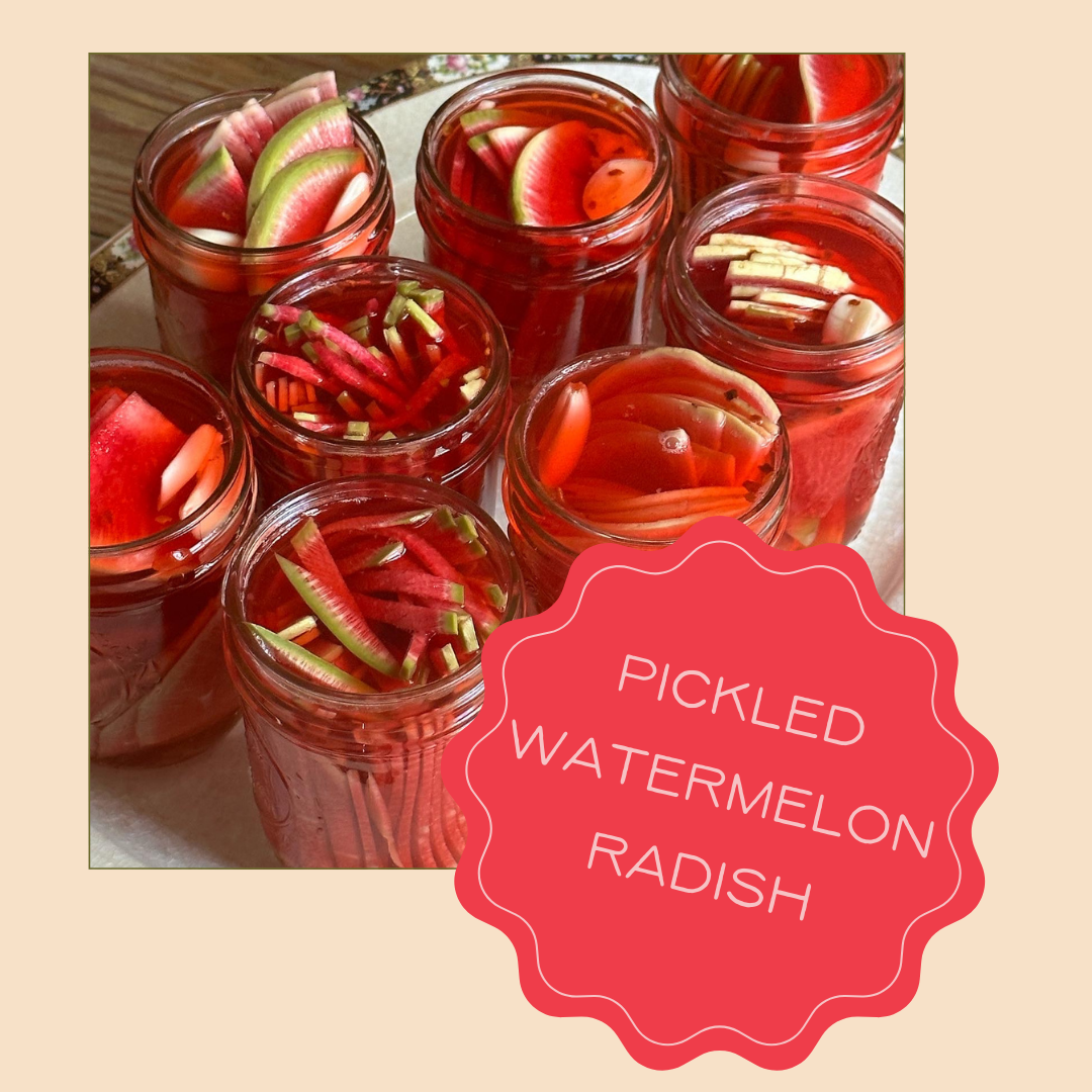 The Best Pickled Watermelon Radish Recipe